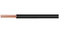 LIFY-0-75-MM-BLACK PVC HU wire flexible 0,75 mm  BLK 100m