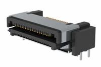 LSHM-120-01-L-RH-A-S-K-TR Samtec LSHM Series Right Angle Surface PCB Header, 40 Contact(s), 0.5 mm Pitch, 1 Row, Shrouded