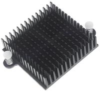 750-0875 Heatsink, 7K/W, 49 x 49 x 20mm, Adhesive Foil