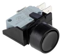C0911NBAAE Arcolectric (Bulgin) Ltd Latching, Momentary Push Button Switch, Panel Mount, SPDT, 12.7mm Cutout
