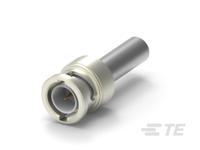 5221185-7 TE Connectivity BNC Series Straight 75Ω Cable Mount BNC Connector, Plug, Nickel, Crimp Termination, Coaxial