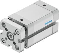 ADNGF-25-25-P-A Festo Pneumatic Compact Cylinder - 554233 25 mm Bore, 25 mm  Series, Double Acting Acting