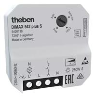 Theben DIMAX 542 Dimming Controller Switch, Flush Mount, 230 V ac