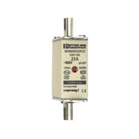 E201185 Mersen 25A NH Fuse, NH000, 500V ac