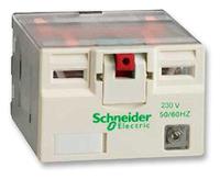 RPM42P7 Schneider Electric 4PDT Panel Mount Non-Latching Relay, 230V ac Coil, 15 A