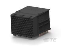 5120790-1 TE Connectivity Z-PACK HS3 Series 2.5mm Pitch High Speed Backplane Connector, Female, Right Angle, 10 Column, 10 Row