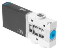MHE4-M1H-3/2G-1/4 Festo 3/2 Closed, Monostable Solenoid Valve - Electrical G 1/4 MHE4 Series 24V dc, 525186