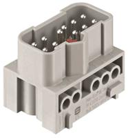 19410102601 HARTING Heavy Duty Power Connector Insert, 16A, Male, Han-Eco Series, 10 Contacts
