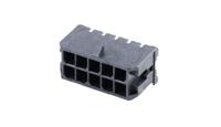 43045-1010 Molex MICRO-FIT 3.0 43045, 3mm Pitch, 10 Way, 2 Row, Right Angle PCB Header, Surface Mount
