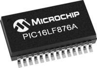 PIC16LF876A-I-SO Microchip Technology PIC16LF876A-I/SO, 8bit PIC Microcontroller, 20MHz, 14.3 kB Flash, 28-Pin SOIC