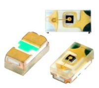 VLMS1500-GS08 Vishay  Red LED, 631 nm 1005 (0402), Square Lens SMD package