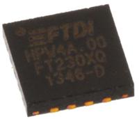 FTDI Chip Multiprotocol Transceiver 16-Pin QFN, FT230XQ-T