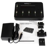USBDUP15 StarTech.com 5 port USB Duplicator, Eraser, Hard Drive Dock Duplicator