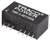 TMR-3-4813HI TRACOPOWER TMR 3HI 3W Isolated DC-DC Converter Through Hole, Vin 36 → 75 V dc, Vout 15V dc, I/O isolation 3kV dc