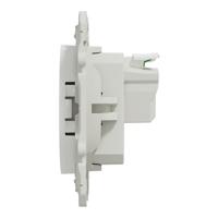 S520059 Schneider Electric White 1 Gang Plug Socket, 2 Poles, 16A, French 2PSchneider Electric