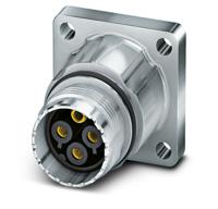 1619191 Phoenix Contact Circular Connector, 6 Contacts, Front, M17 Connector, Socket, Female, IP67, ST Series