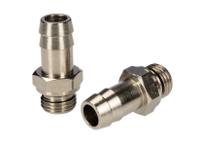 176-2035 RS PRO Hose Connector Hose Tail Adaptor, BSPP 1/4in 12mm ID, 5 MPa, 50 bar