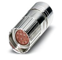 1607340 Phoenix Contact Circular Connector, 17 Contacts, Cable, M23 Connector, Plug, Female, IP67, RF Series