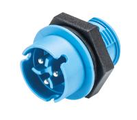 41-032-4043-9 Wieland RST 08i2/3 Series, Male 3 Pole Male Connector, Panel Mount, Rated At 8A, 250 V, 400 V