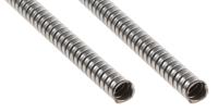 Kopex Flexible Conduit, 10mm Nominal Diameter, Stainless Steel, Metal