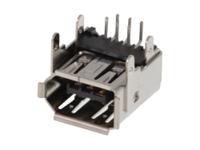 Molex 6 Way Right Angle Through Hole Firewire Connector, Socket