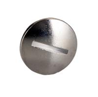 1674493 Phoenix Contact Blanking Plug, PG11, 22mm Hole Diameter, Nickel Plated Brass, 20mm Diameter, Threaded