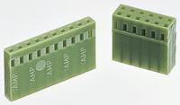 925369-7 TE Connectivity AMPMODU Mod IV, 2.54mm Pitch, 7 Way, 1 Row Female Connector Housing