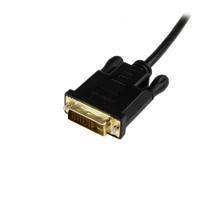 MDP2DVIMM6BS StarTech.com Mini DisplayPort to DVI Adapter, 1.8m - 1920 x 1200