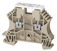 1024300000 Weidmuller  WDU 2.5/TC TYP J Series Dark Beige, 2.5mm², Single-Level, Screw Termination