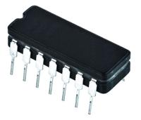LM148J Texas Instruments , Quad Op Amp, 1MHz Rail-Rail, 14-Pin CDIP