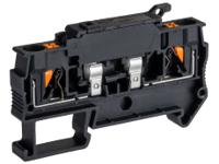 3270200 Phoenix Contact  PTC 4 Series Black, 6mm², Single-Level