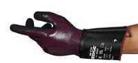 48939120 Ansell EDGE 48939 Black HPPE, Polyester Cut Resistant Work Gloves, Size 12, Nitrile Coating