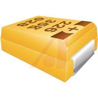 T493A106K010BK6110 KEMET 10μF 10V dc Tantalum Capacitor MnO2 Solid ±10% Tolerance T493 Series