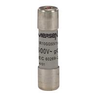 H201809 Mersen 16A Slow-Blow Ceramic Cartridge Fuse, 10 x 38mm