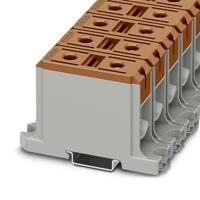 1086479 Phoenix Contact  UBAL Series Brown, 95mm², Single-Level, Screw Termination