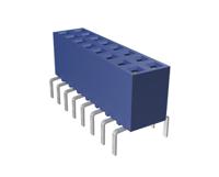 76342-307LF Amphenol FCI, Dubox, 76342 2.54mm Pitch 14 Way 2 Row Straight IDC Connector, Through Hole, Solder Termination