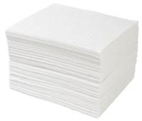 70-7100 Lubetech Oil Spill Absorbent Pad, 100 Per Package. 100 L Capacity