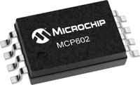 MCP602T-I/ST Microchip, Operational Amplifier, 2.8 MHz, 8-Pin 6 V SOIC