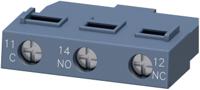 3RV2901-1G Siemens Auxiliary Contact, 1 Contact, 1CO, Plug In, SIRIUS 3RV29