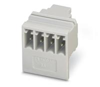 2278364 Phoenix Contact, 3.5mm Pitch, 4 Way, Pluggable Terminal Block, Header,