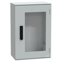 NSYPLM64TVG Schneider Electric Fibreglass Reinforced Polyester, Wall Box, IP66, 250mm x 647 mm x 436 mm
