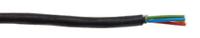 660-0439 RS Pro 4 Core Industrial Cable 0.22 mm² CSA, Screened Black PVC Sheath, 100m Reel