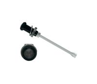 RHD-910-F6PS67PR  Bivar, Panel Mount Vertical LED Light Pipe, Smoke Round Lens