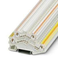 3214661 Phoenix Contact  PTTBS 1.5/S WH/U-YE/O-WH Series White, 0.14 → 1.5mm², Push In Termination, ATEX, IECEx