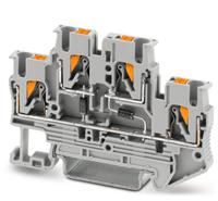 3211447 Phoenix Contact  PTTB 2.5-2DIO/OL-U/OR-U Series Grey, 0.14 → 4mm², Push In Termination