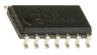 PIC16F616-I-SL Microchip PIC16F616-I/SL, 8bit PIC Microcontroller, 20MHz, 2048 words Flash, 14-Pin SOIC