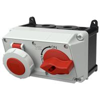 MENNEKES Switchable IP67 Industrial Interlock 5P, Earthing Position 6h, 16A, 400 V