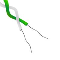 827-6016 Thermocouple & Extension Wire Type K, -75 → +260 °C 2 Core PTFE Sheath 50m