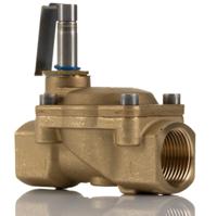 Buschjost Solenoid Valve 8240300.9100.00000, 2 Port, NC, 24/230 V 3/4 in, 3/4 in