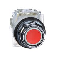9001KR1RH13 Schneider Electric 9001 Series, Red Push Button Head, Momentary, 30mm Cutout